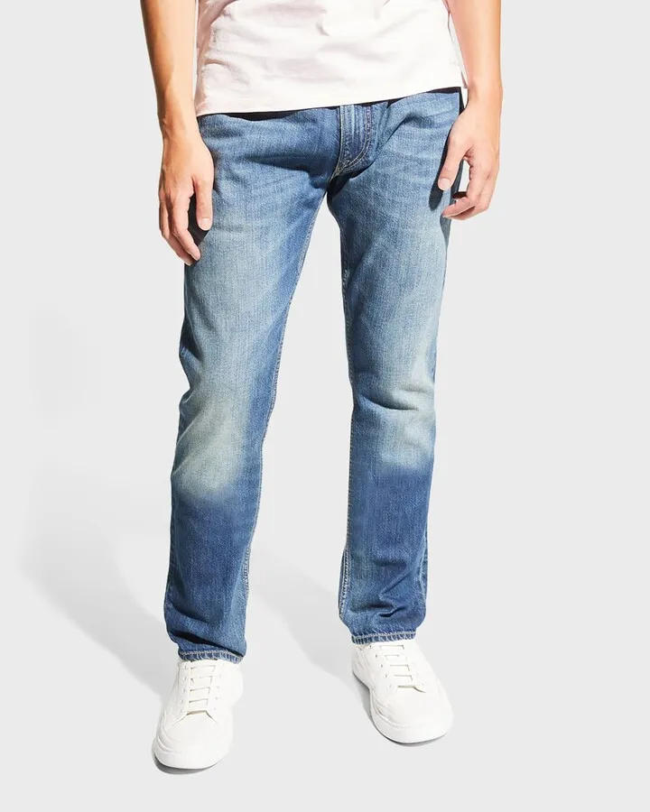 Men's Faded Slim-Straight Jeans