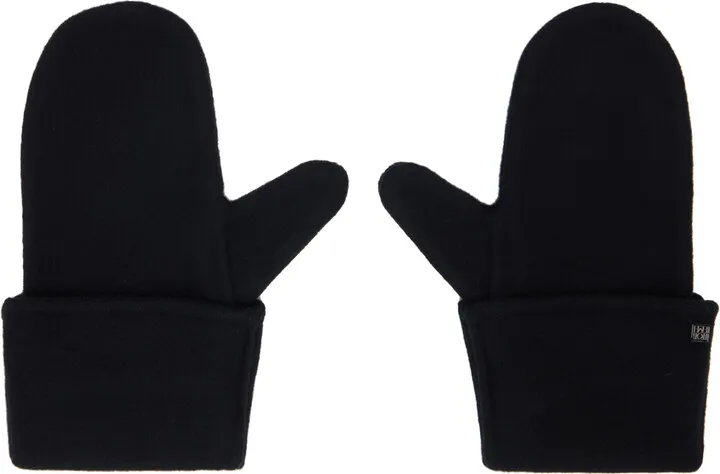 Totême Black Doublé Gloves