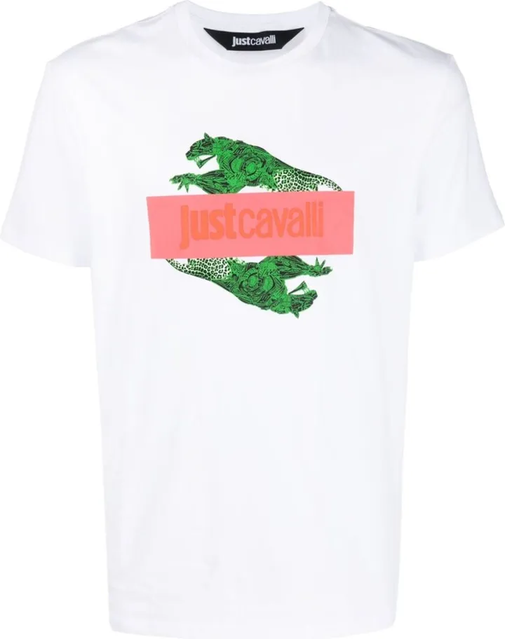 embossed-logo T-shirt