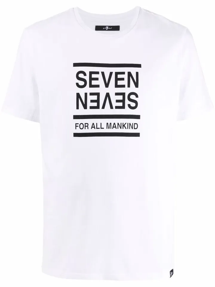 logo print T-shirt