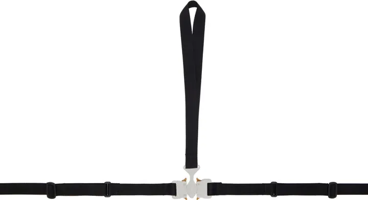 1017 ALYX 9SM Black Tri-Buckle Chest Harness