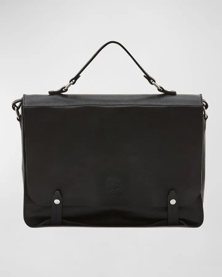 Men's Brolio Vachetta Leather Briefcase Bag