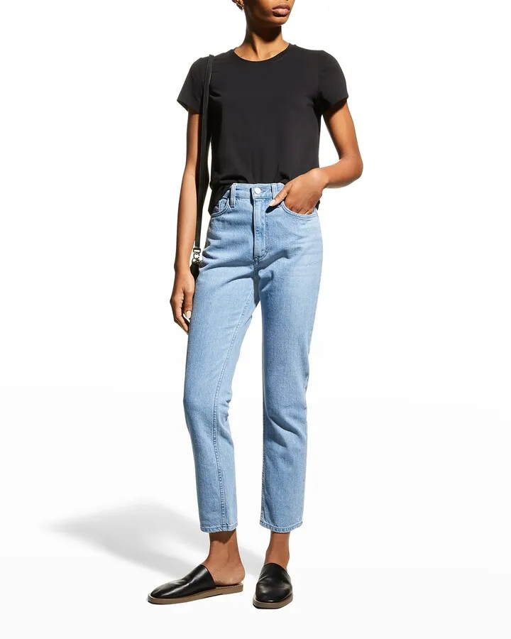 Modern Short-Sleeve Cotton Jersey Tee