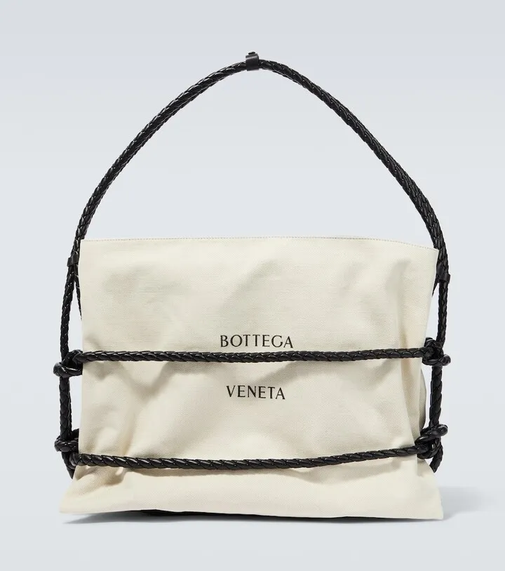 Quadronno canvas shoulder bag