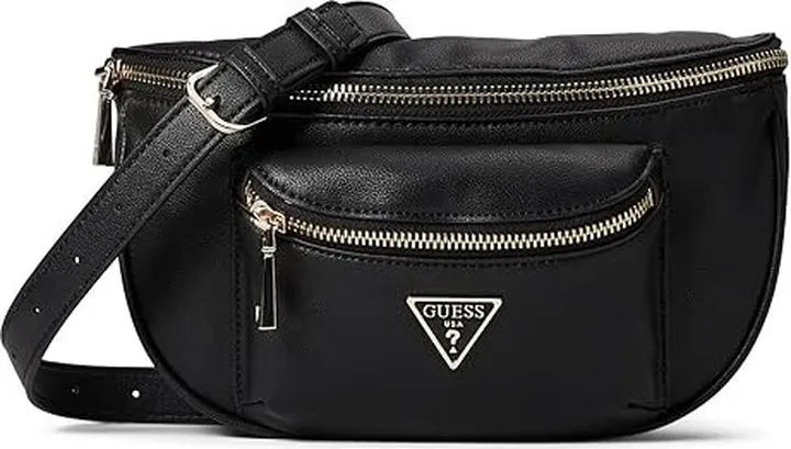 GUESS Manhattan Belt Bag (Black) Handbags