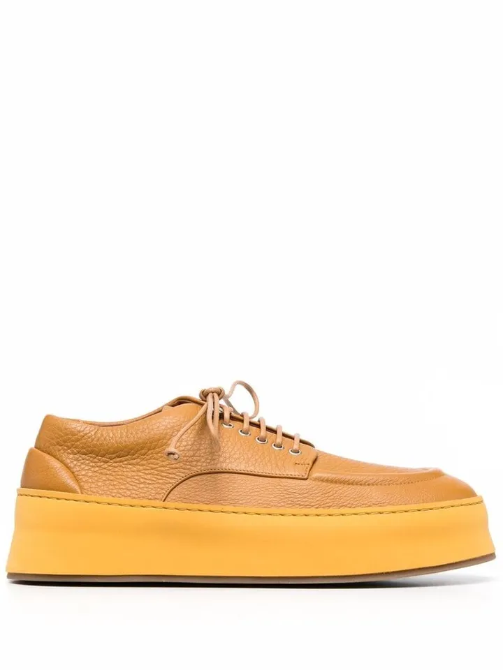 Cassapana leather derby shoes