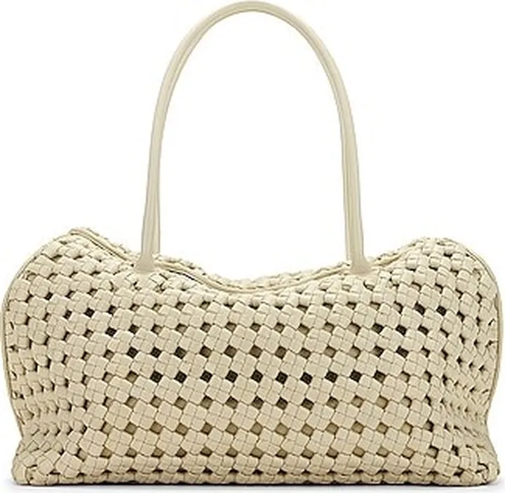 The Row Gabriel Shoulder Bag in Cream