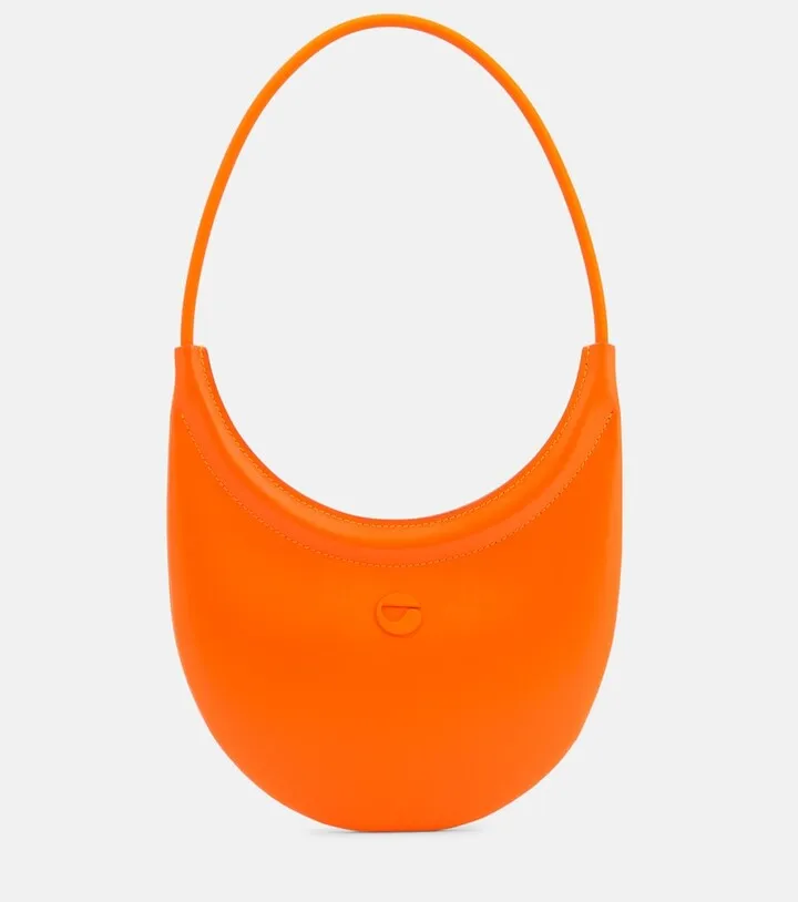 Ring Swipe Mini leather shoulder bag