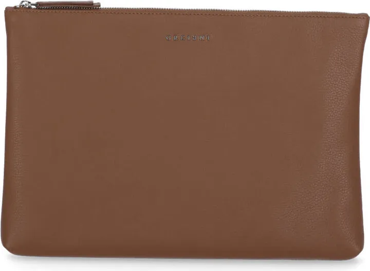 Micron Pebbled Leather Document Case