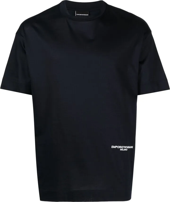 logo-print crew-neck T-shirt