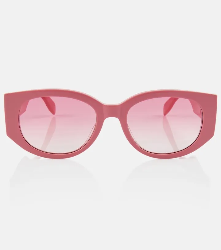 Graffiti oval sunglasses