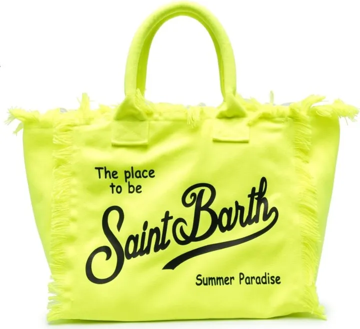 Vanity logo-print beach bag