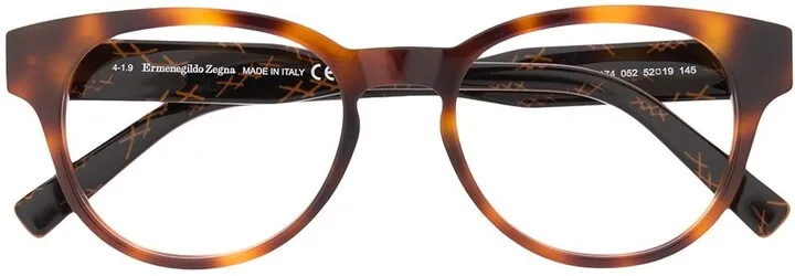Tortoiseshell Round Frame Glasses