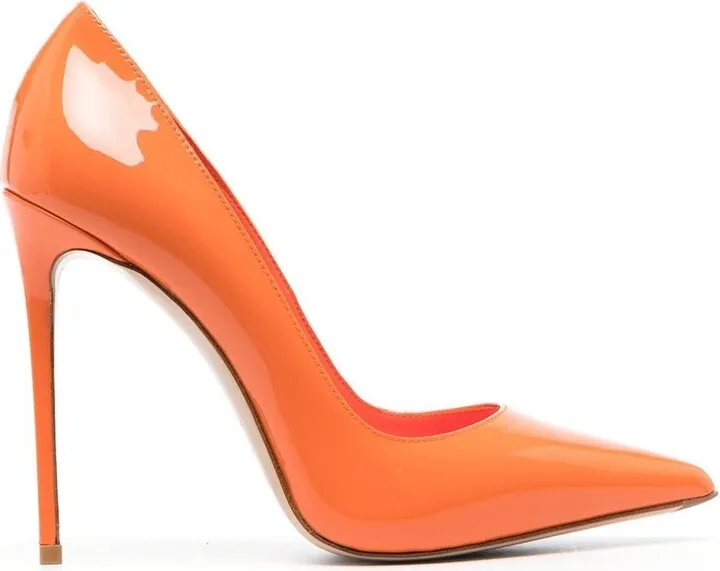 Eva 120mm patent-leather pumps