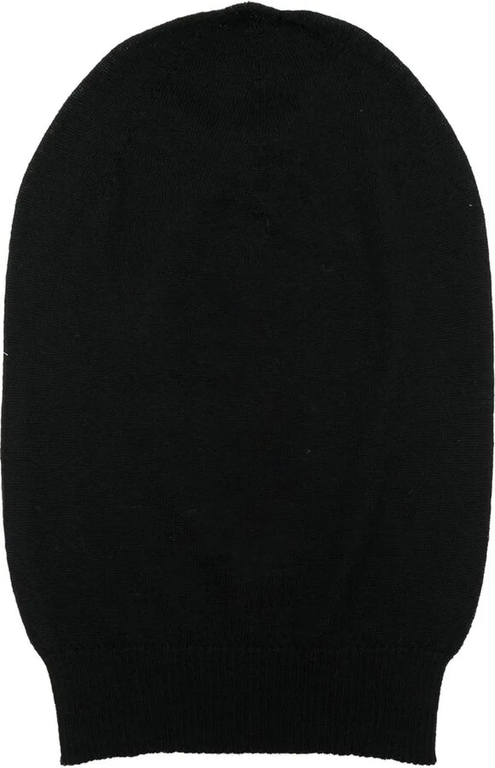 Virgin-Wool Knitted Beanie