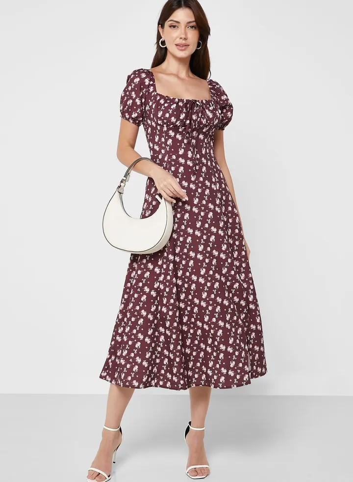 Floral Print Dress