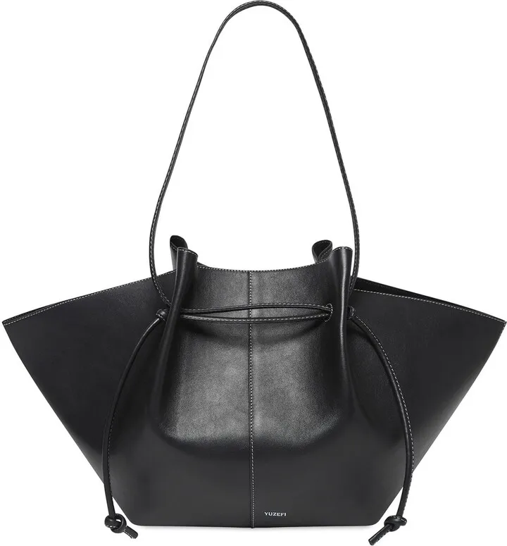 Large Mochi leather tote bag