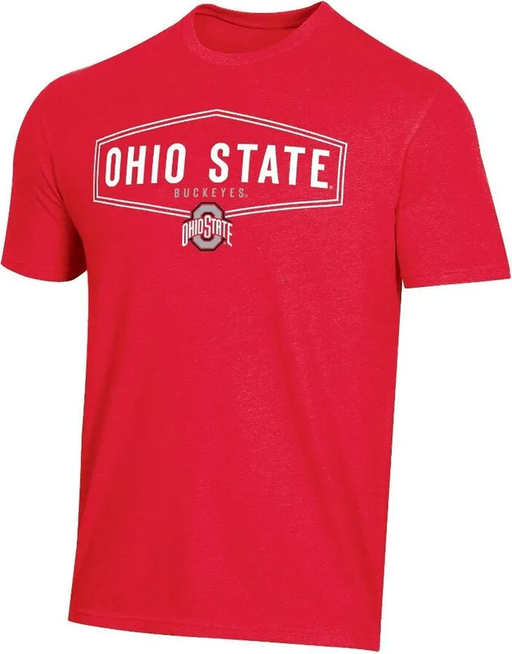 NCAA Ohio State Buckeyes Men's Core Banner T-Shirt - XXL