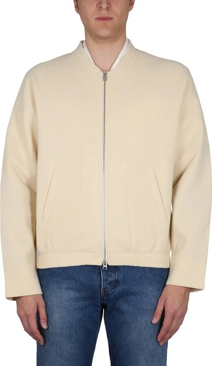 AMI Zipped Bomber Jacket