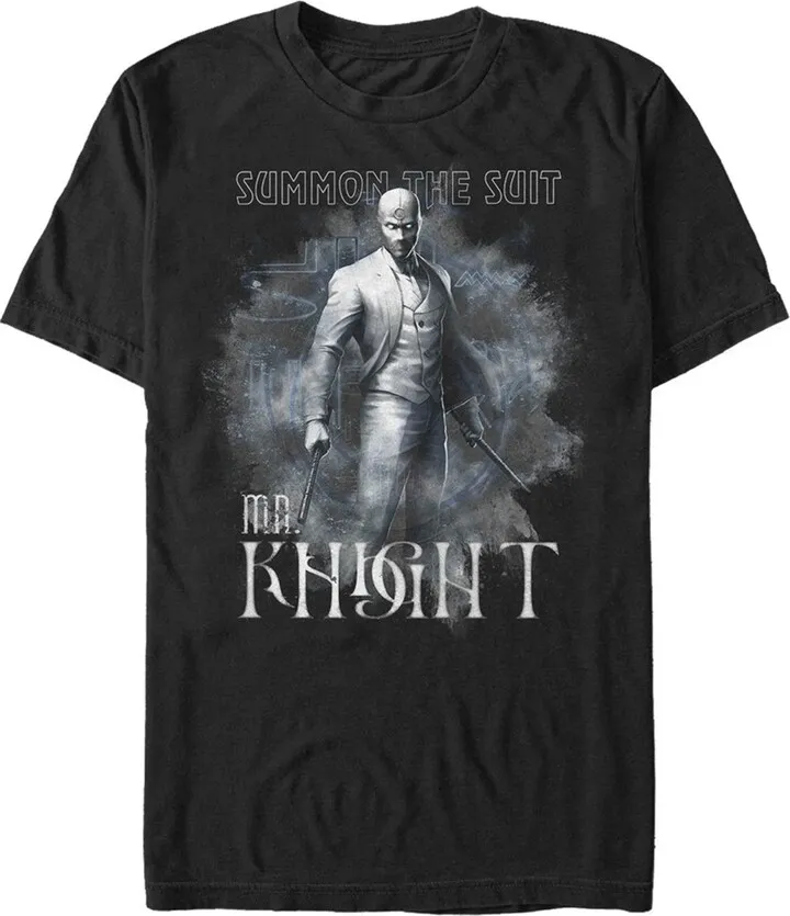 Men's Marvel: Moon Knight Mr. Knight Summon the Suit T-Shirt - Black - 2X Large
