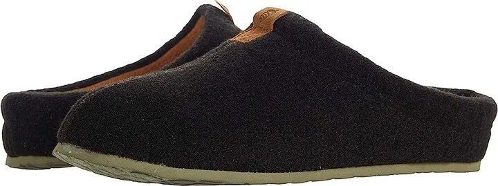 Acorn Parker Hoodback (Black) Men's Slippers