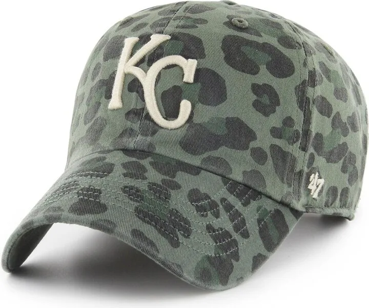 Women's '47 Brand Green Kansas City Royals Bagheera Clean Up Adjustable Hat