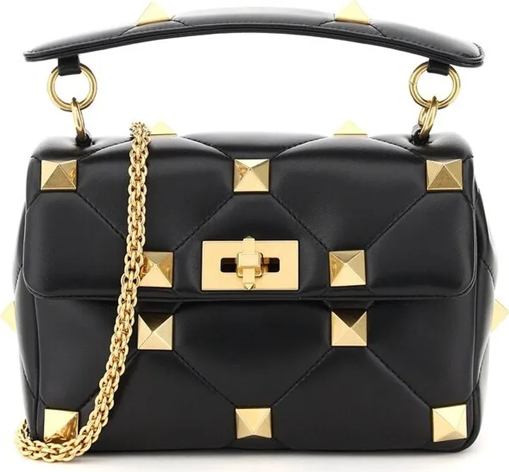 Valentino Garavani Roman Stud Medium Shoulder Bag
