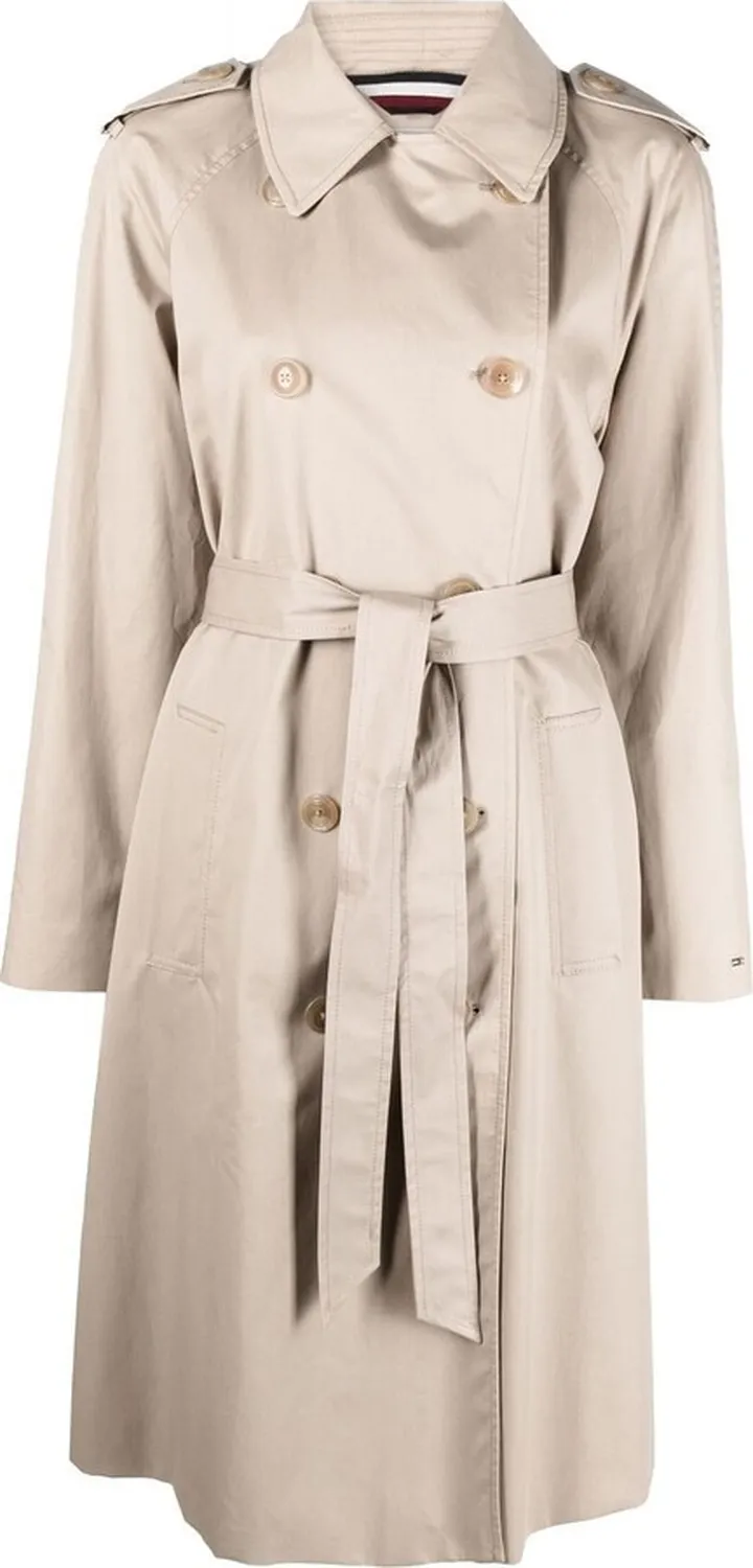 Double-Breasted Trench Coat