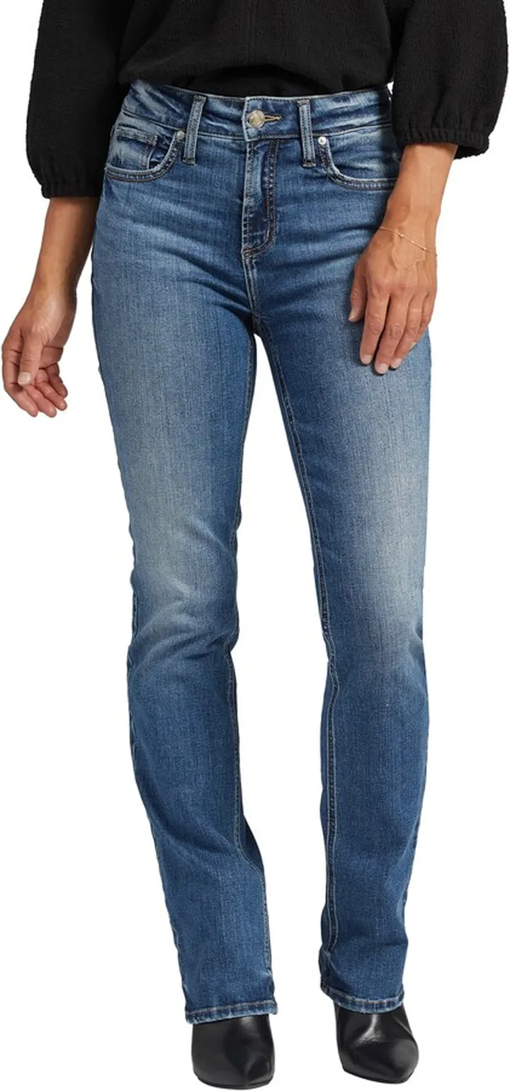 Avery High Waist Slim Bootcut Jeans