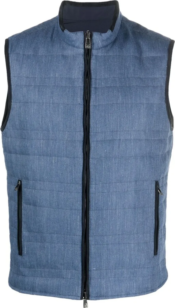 Reversible Zip-Up Gilet