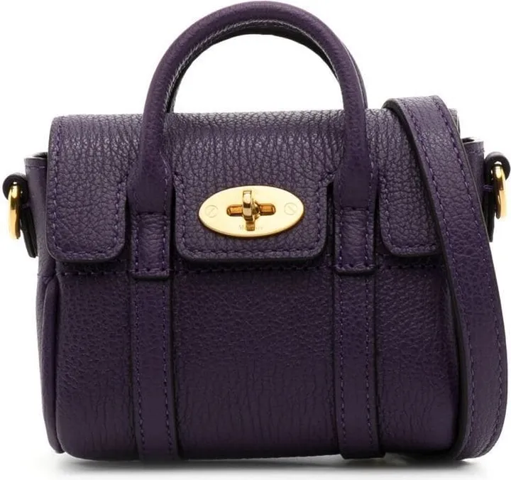 micro Bayswater calf-leather bag