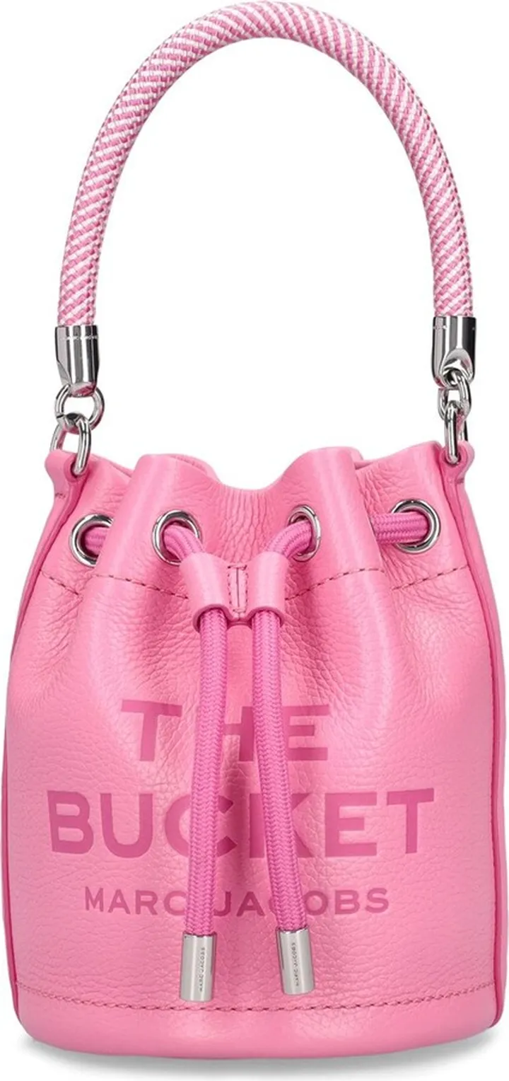 The Micro leather bucket bag