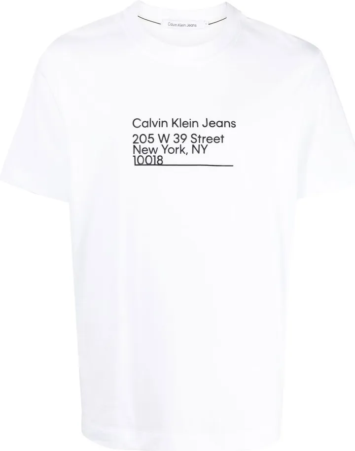 graphic print short-sleeved T-shirt