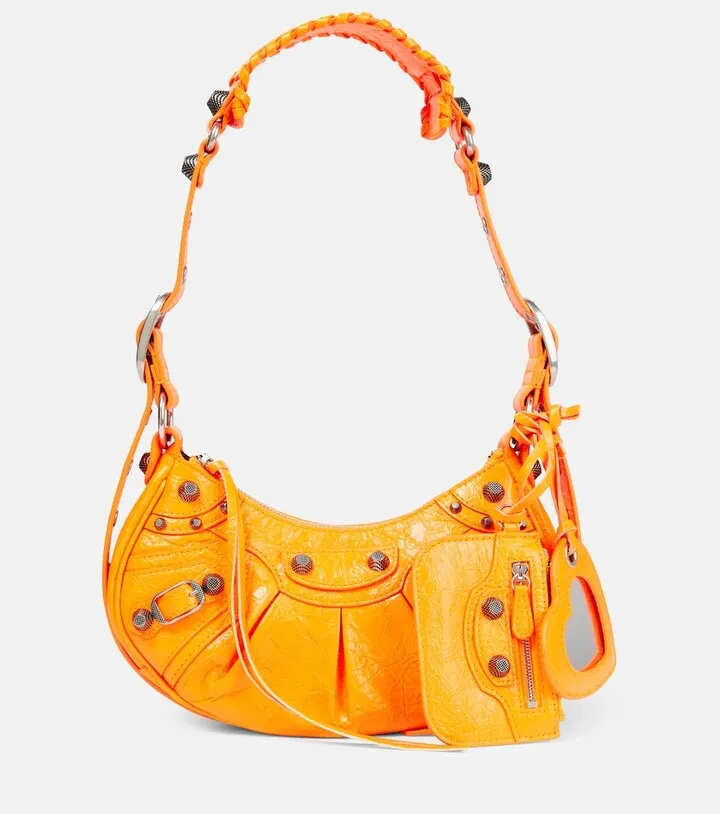 Le Cagole XS leather shoulder bag