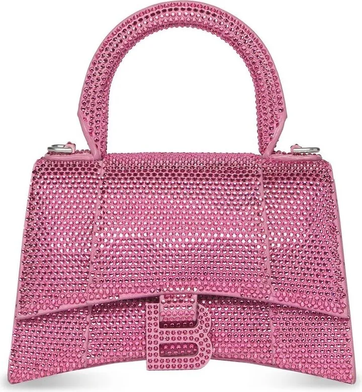 XS crystal-embellished Hourglass tote bag