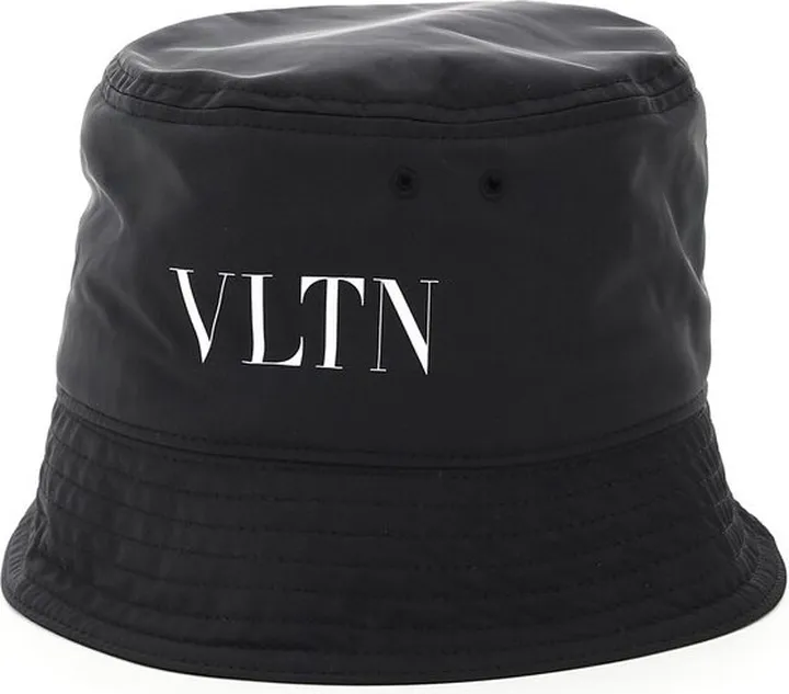 Valentino VLTN Logo Printed Bucket Hat