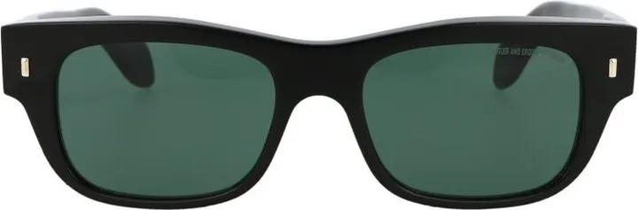 Cutler & Gross Rectangular Frame Sunglasses