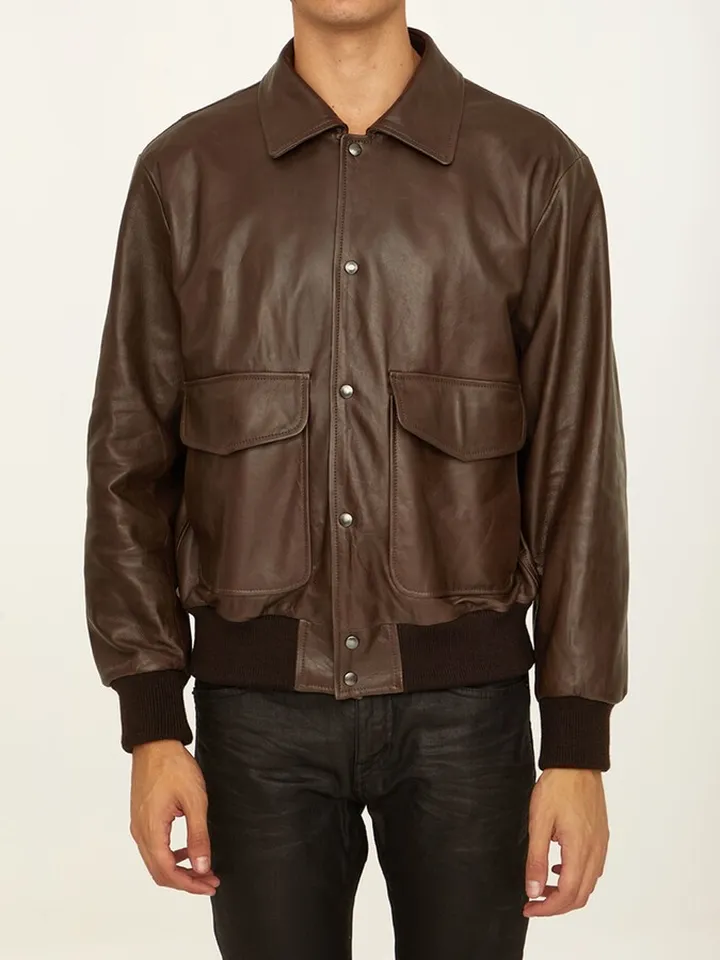 Brown Leather Jacket