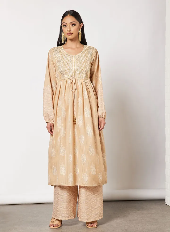 Jalabiya And Pants Set