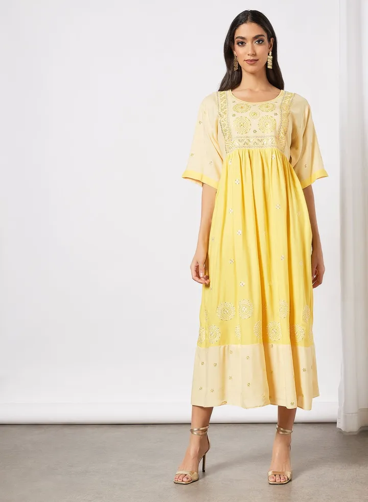 Classic Embroidered Jalabiya