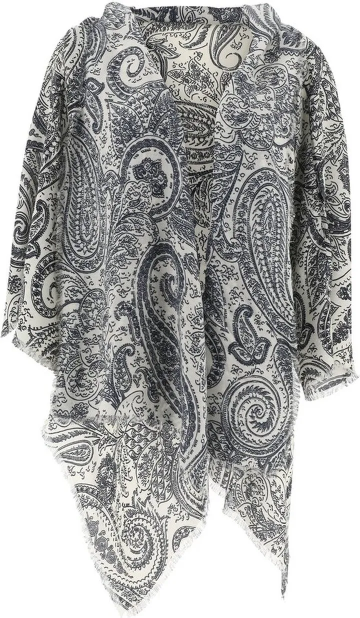 Etro Paisley Printed Floreale Cape