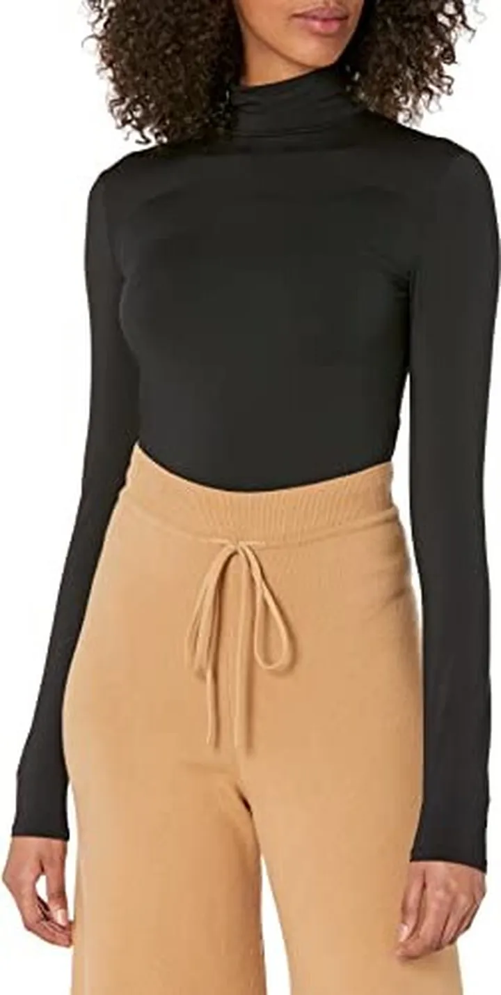 Vince womens Long Sleeve Turtleneck Shirt