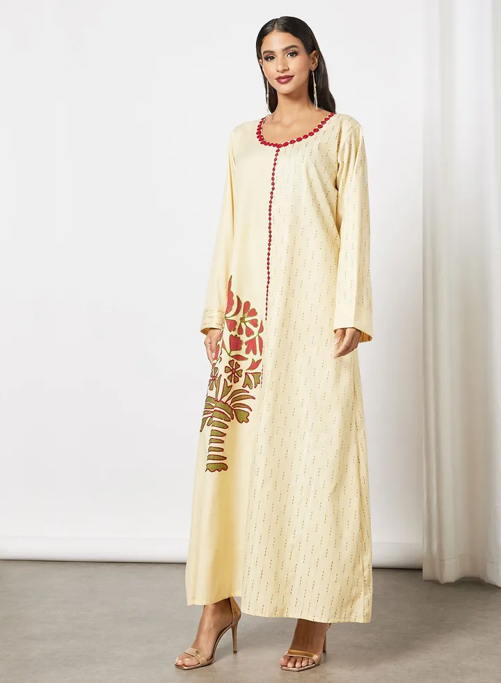 Classic Embroidered Jalabiya