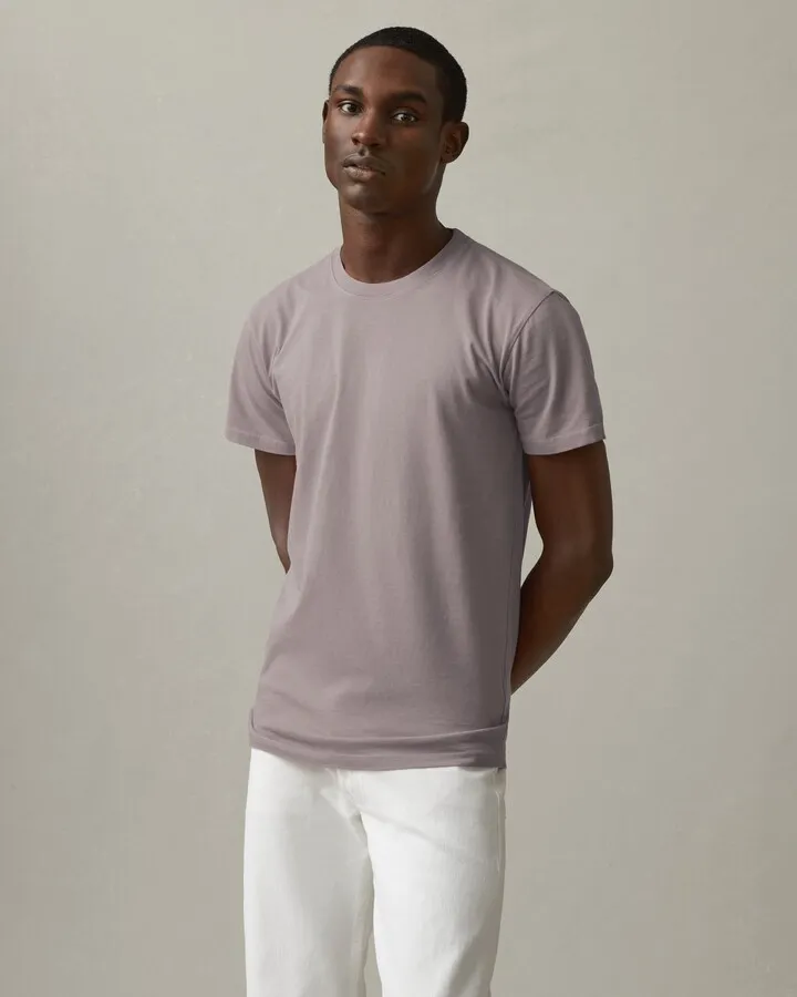 Classic Cotton Crew Tee - Sunset