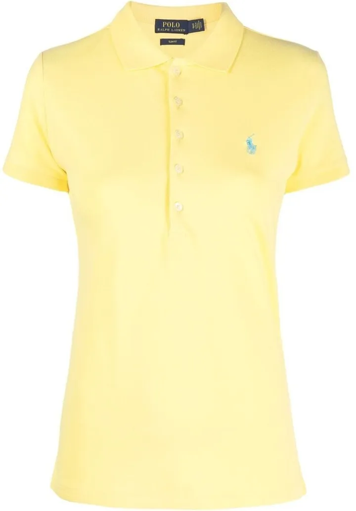 Julie logo-embroidered polo shirt