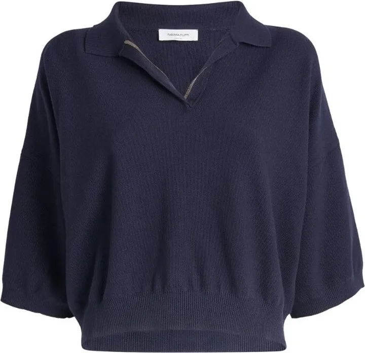 Fabiana Filippi Cropped Polo Shirt