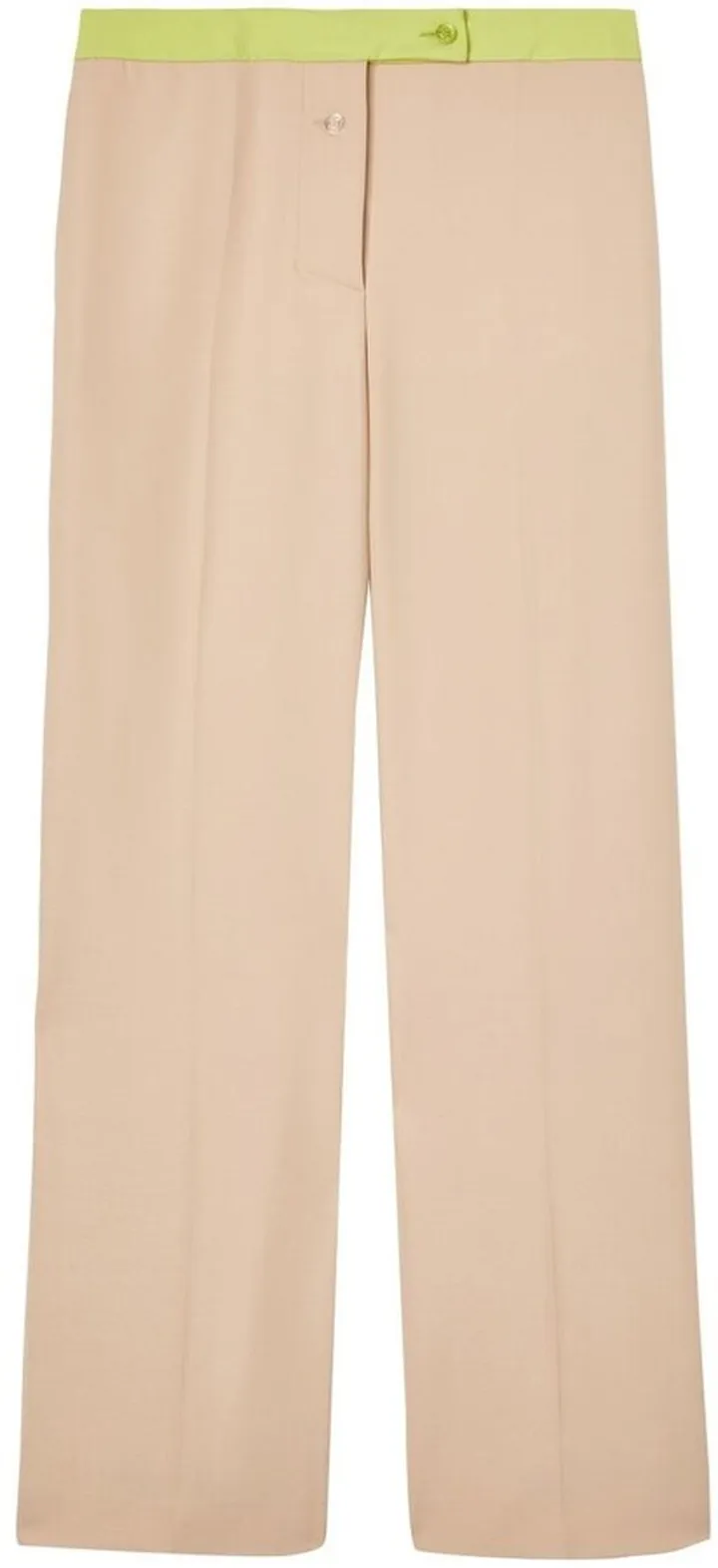 Active straight-leg tailored trousers