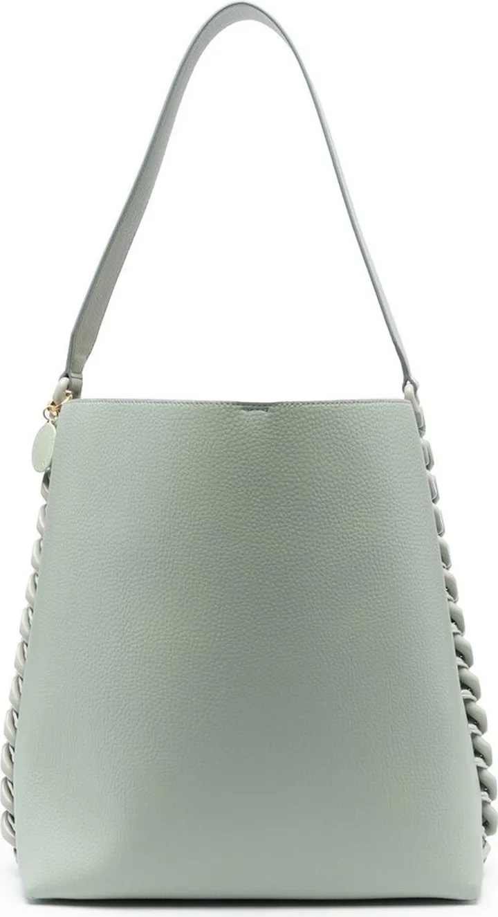 Frayme chain link-trim tote bag
