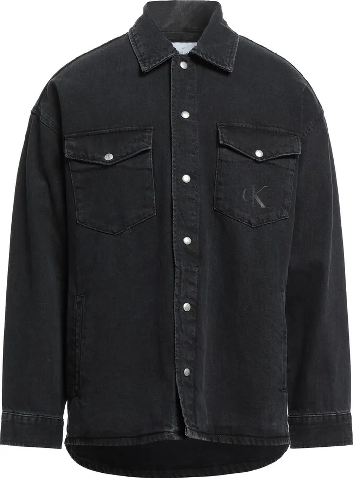 Denim Outerwear Black