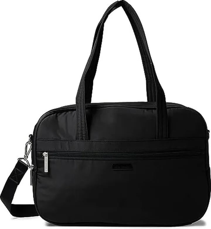 Vera Bradley Lay Flat Travel Bag (Black) Cross Body Handbags